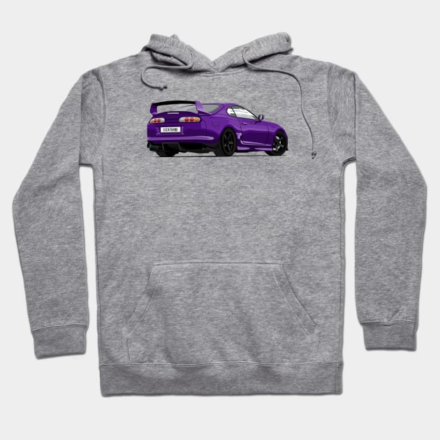 Purple Turbo Hoodie by icemanmsc